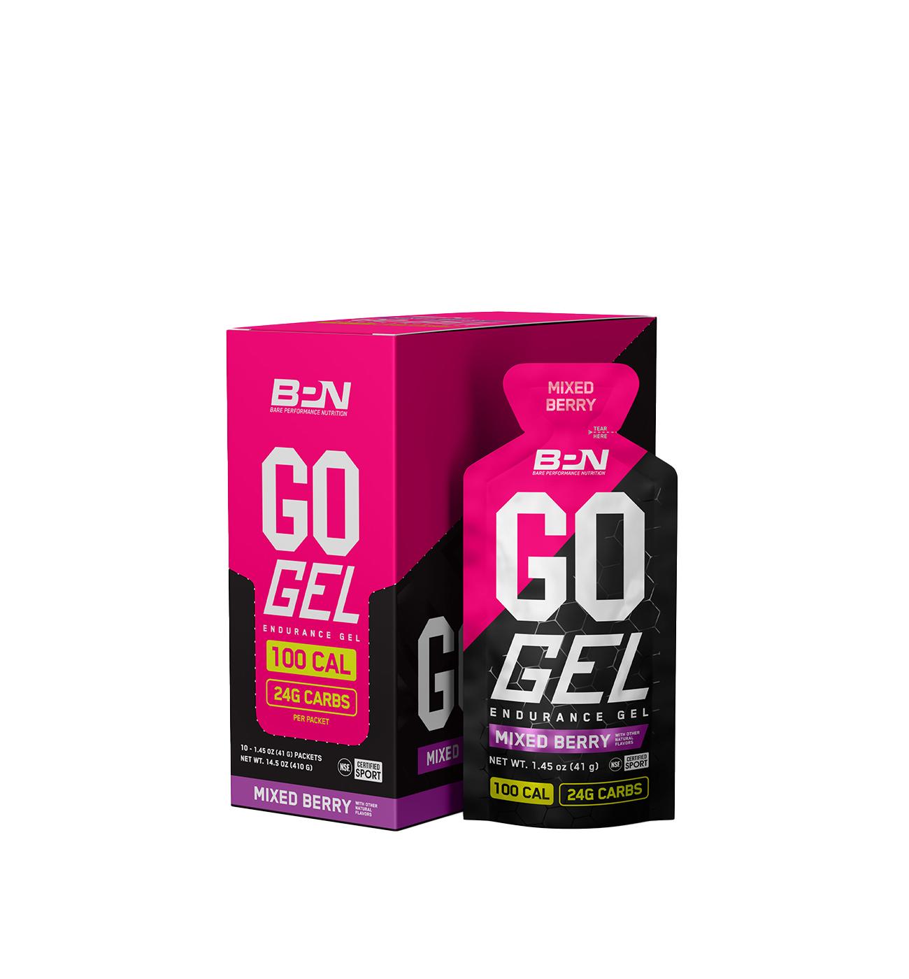 Bare Performance Nutrition Go Gel Endurance Gel Packs - Mixed Berry; image 1 of 2