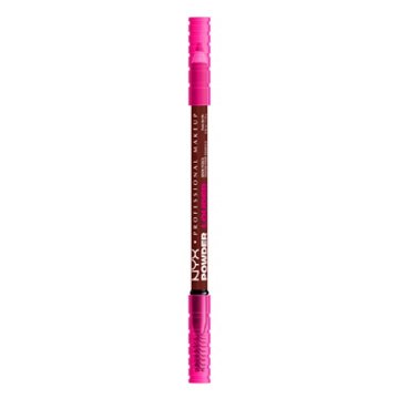 NYX Powder Louder Brow Pencil - Black Cherry