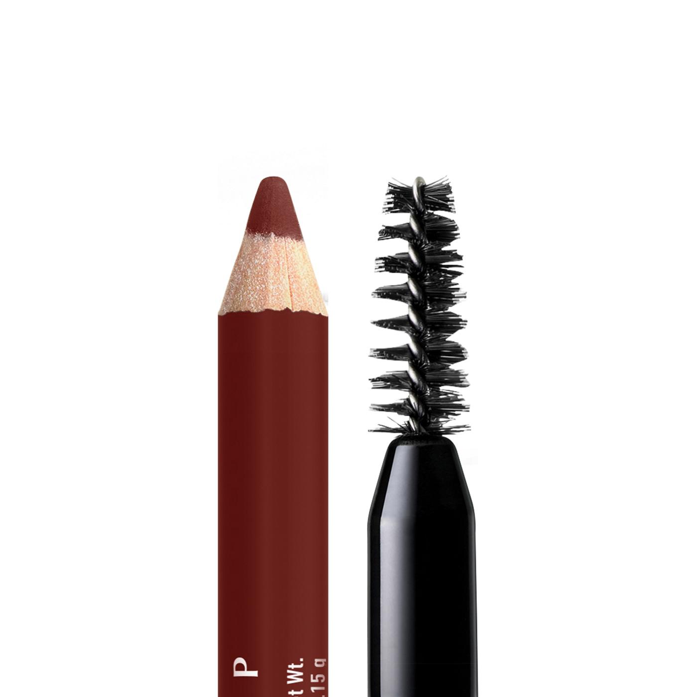 NYX Powder Louder Brow Pencil - Black Cherry; image 5 of 5