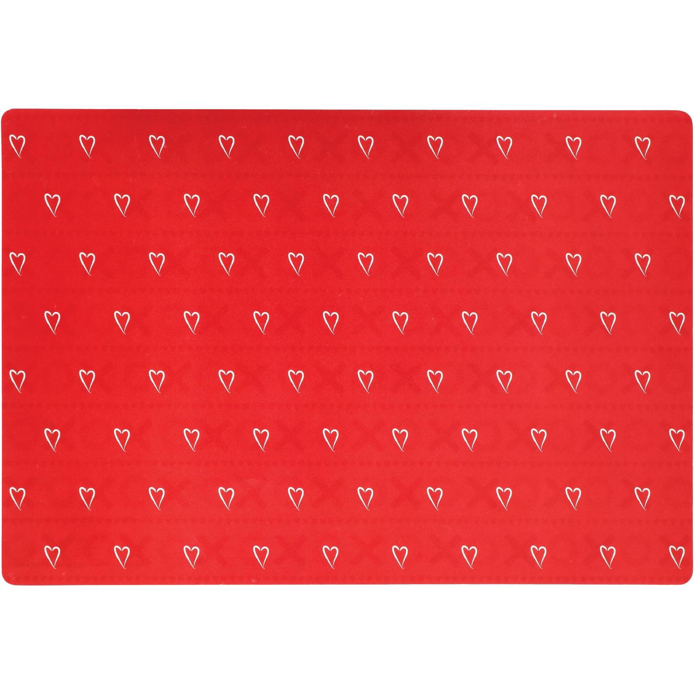 Destination Holiday Reversible Valentine's Placemat; image 1 of 2