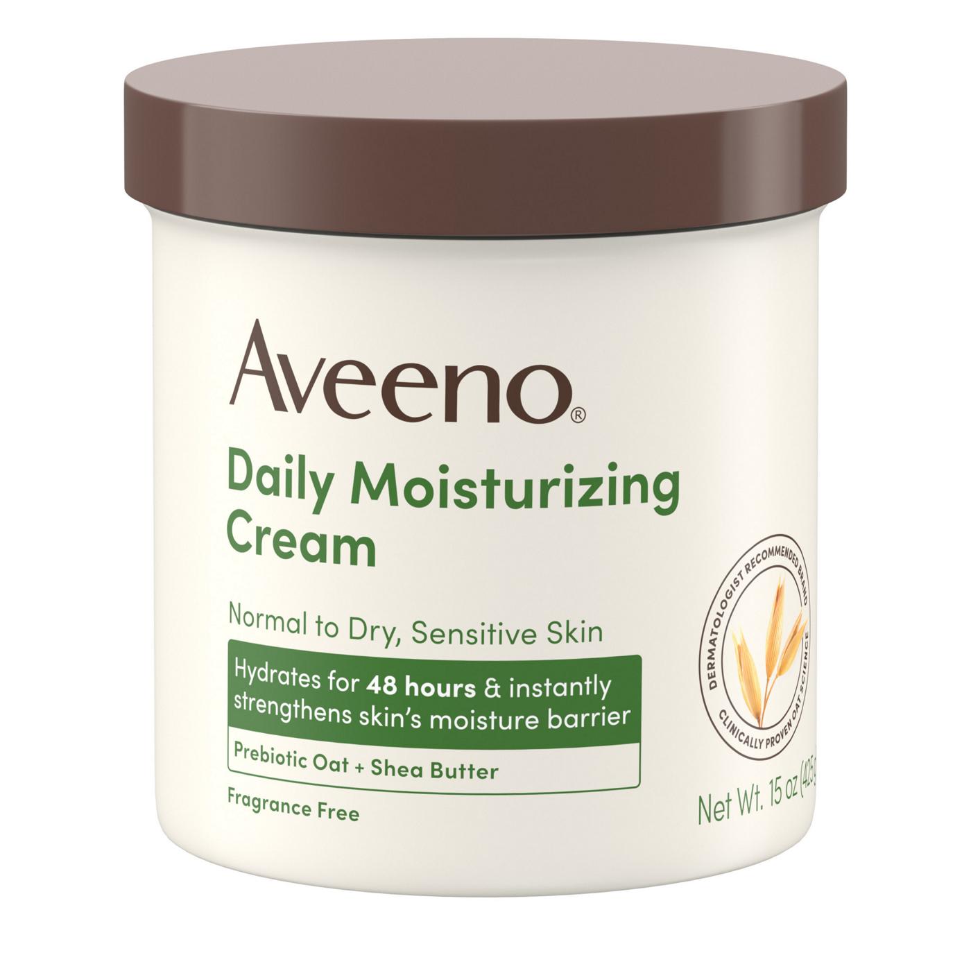 Aveeno Daily Moisturizing Cream; image 1 of 8