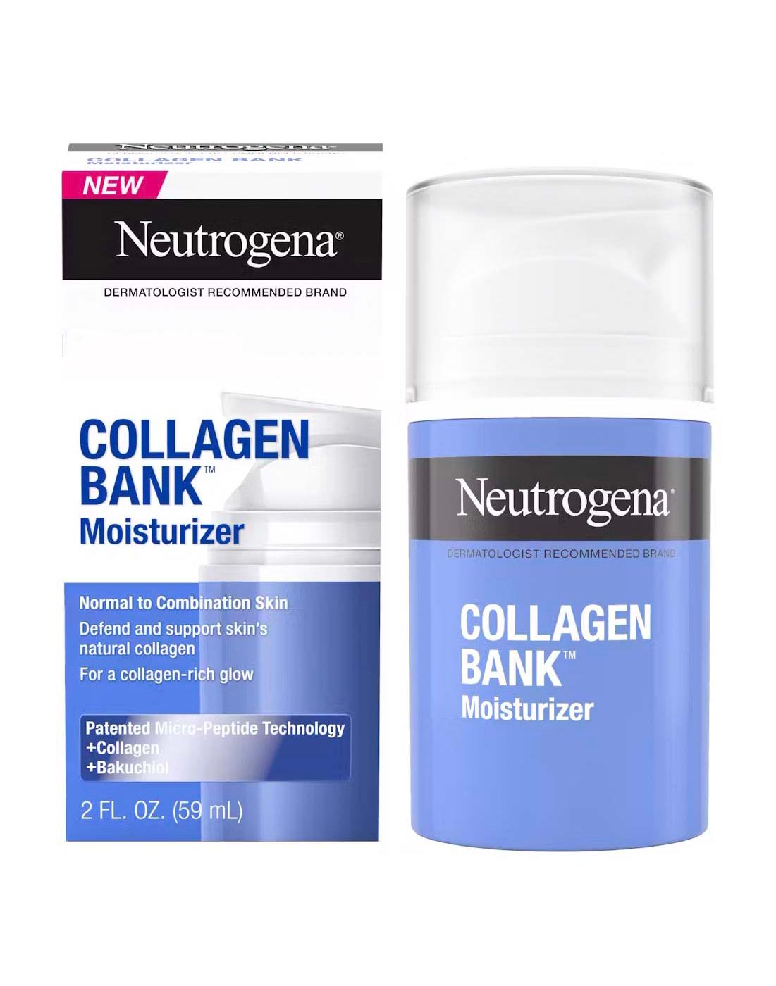 Neutrogena Collagen Bank Daily Face Moisturizer - Non-Greasy; image 3 of 8