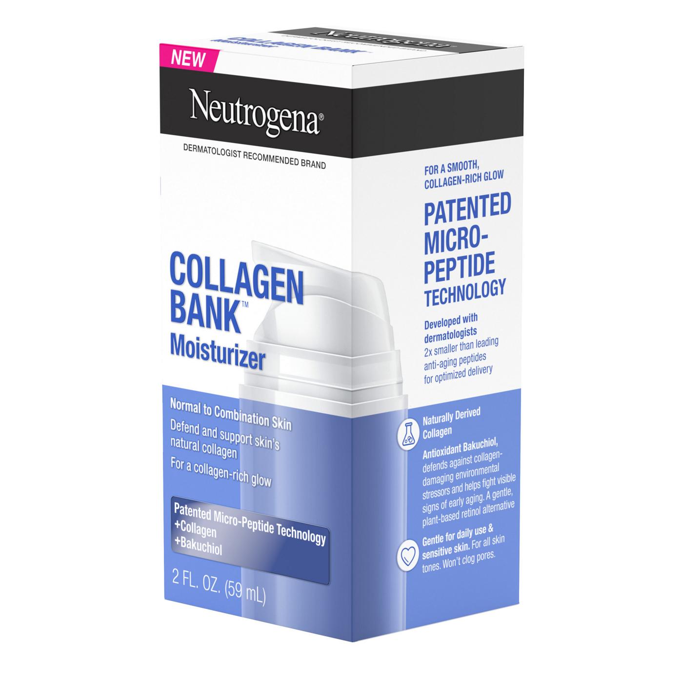 Neutrogena Collagen Bank Daily Face Moisturizer - Non-Greasy; image 7 of 8