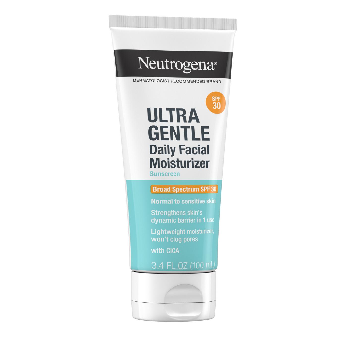 Neutrogena Ultra Gentle Daily Face Moisturizer with SPF 30; image 7 of 8