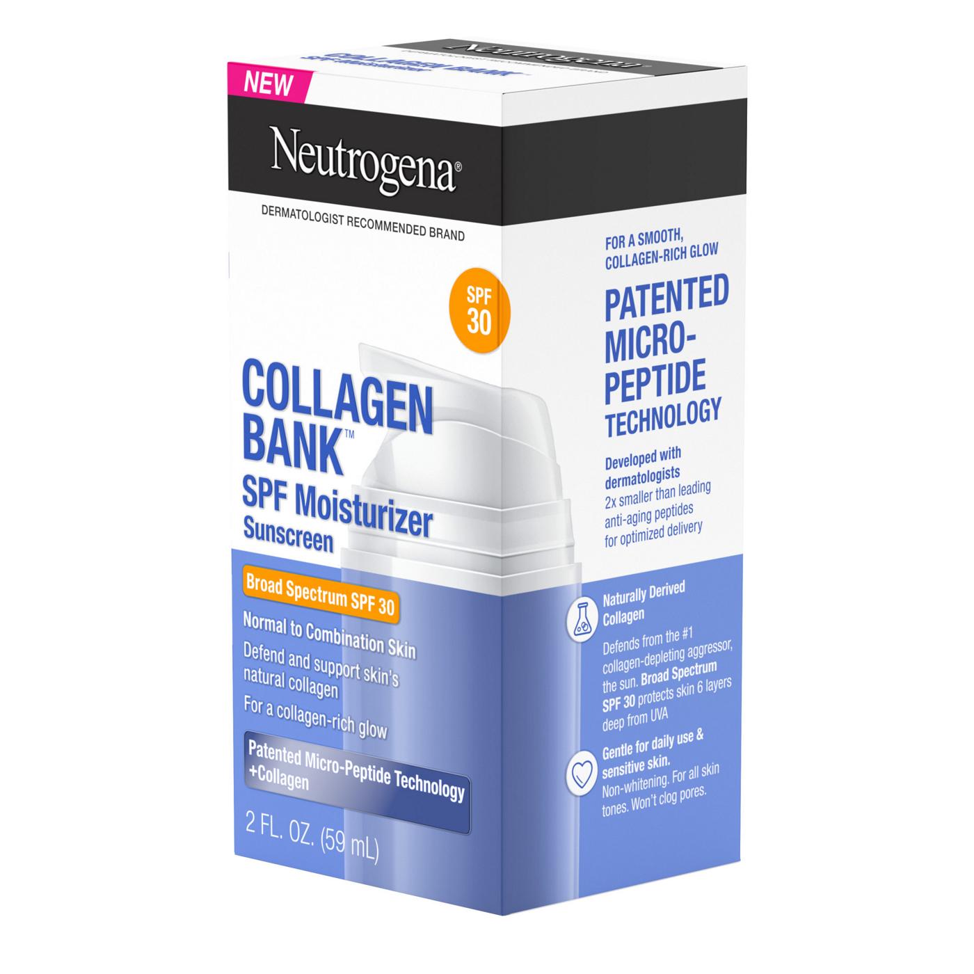 Neutrogena Collagen Bank Daily Face Moisturizer - SPF 30; image 6 of 8