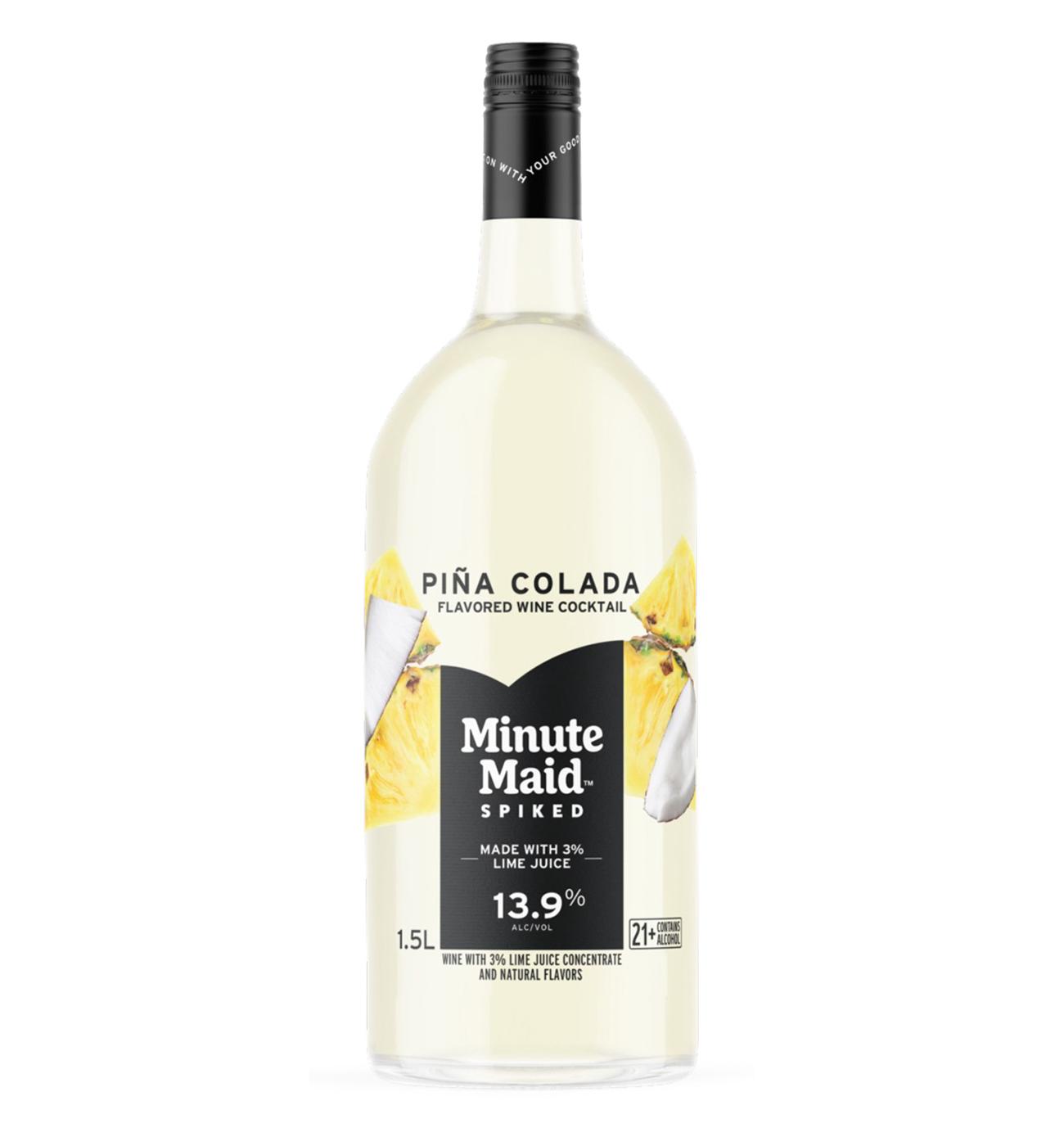 Minute Maid Spiked Pina Colada; image 1 of 3