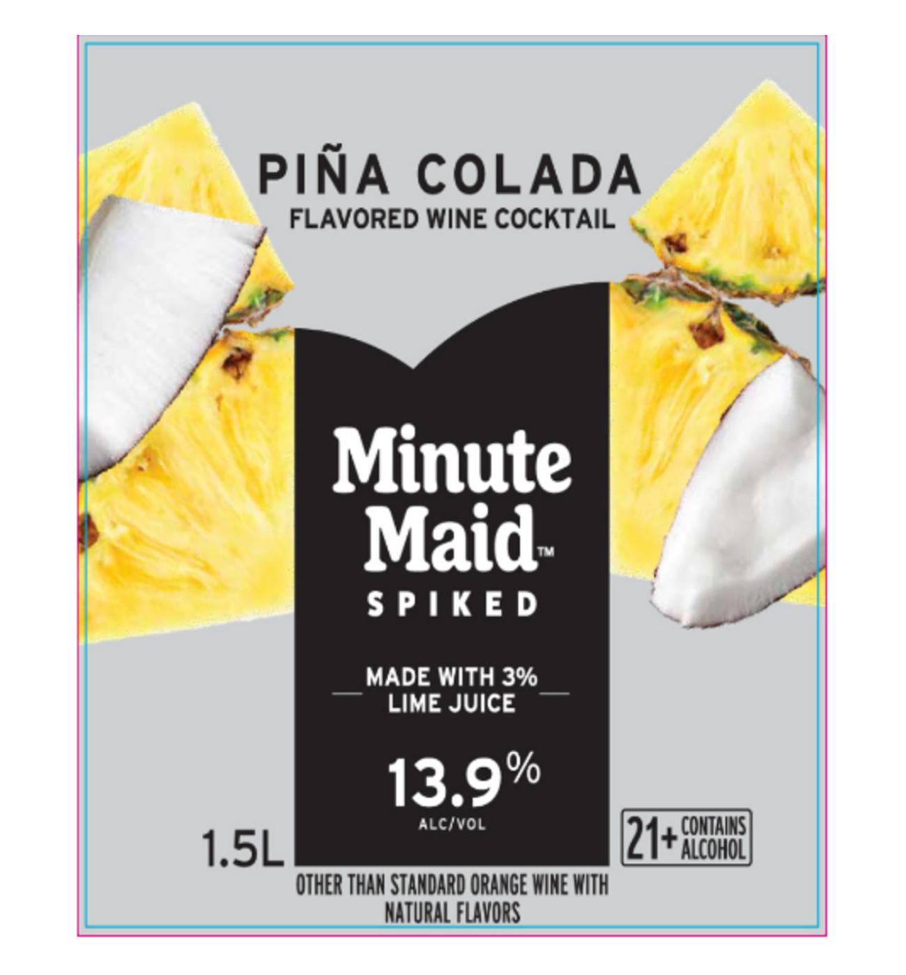 Minute Maid Spiked Pina Colada; image 3 of 3