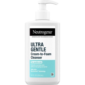 Neutrogena Ultra Gentle Cream-to-Foam Daily Facial Cleanser