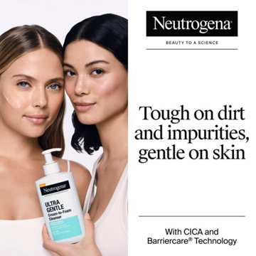 Neutrogena Ultra Gentle Cream-to-Foam Daily Facial Cleanser