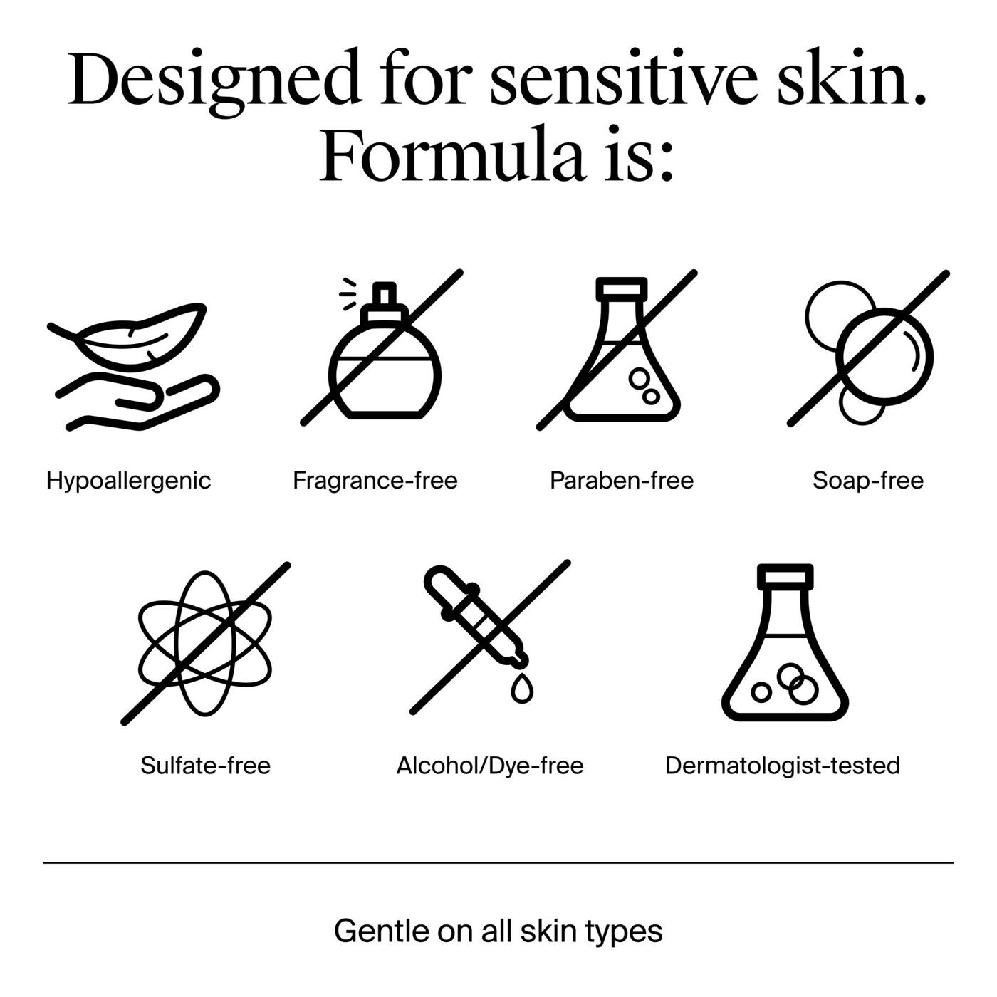 Neutrogena Ultra Gentle Cream-to-Foam Daily Facial Cleanser; image 6 of 8