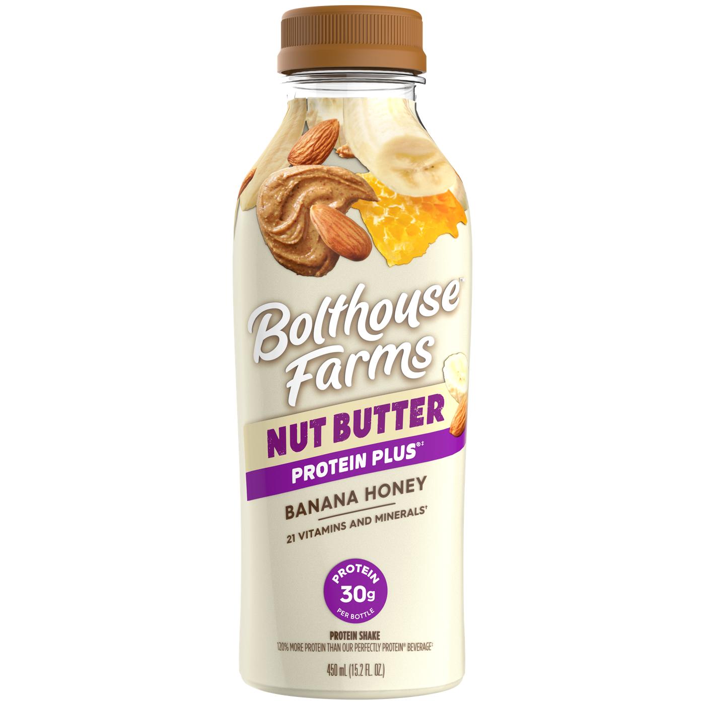 Bolthouse Farms Protein Plus Shake - Nut Butter Banana Honey; image 1 of 4