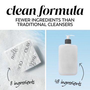 Olay Cleansing Melts + Vitamin C Face Cleanser