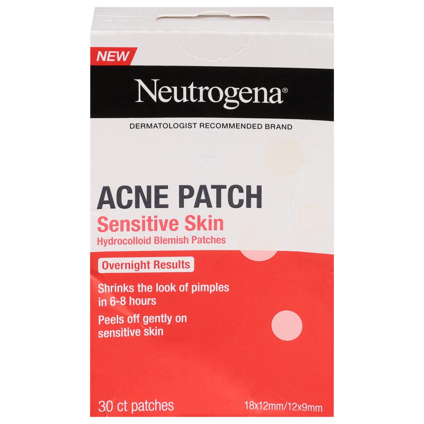 Neutrogena Hydrocolloid Sensitive Skin Acne Patches; image 1 of 8