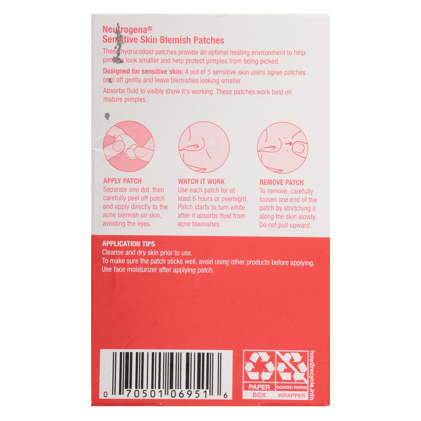 Neutrogena Sensitive Skin Acne Patch; image 4 of 4