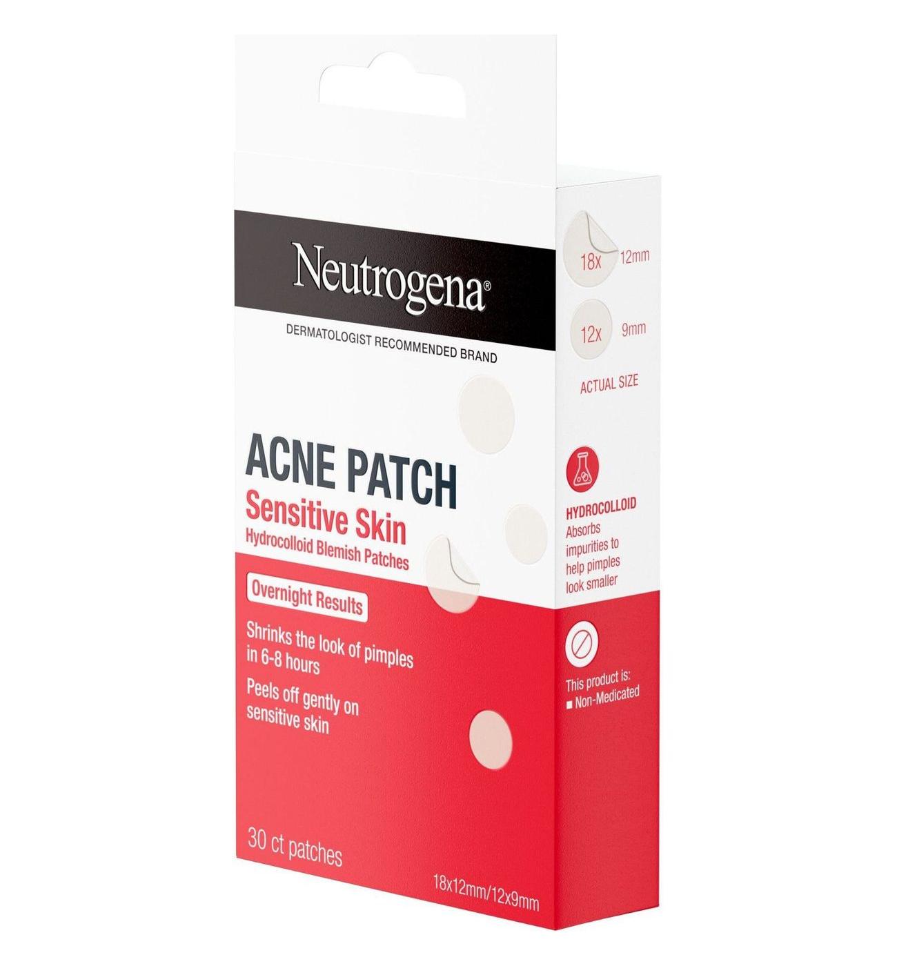 Neutrogena Hydrocolloid Sensitive Skin Acne Patches; image 7 of 8