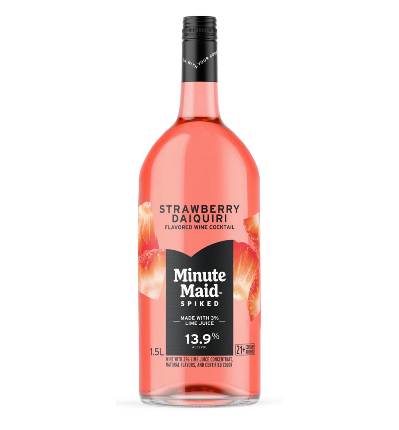 Minute Maid Spiked Strawberry Daiquiri; image 1 of 3