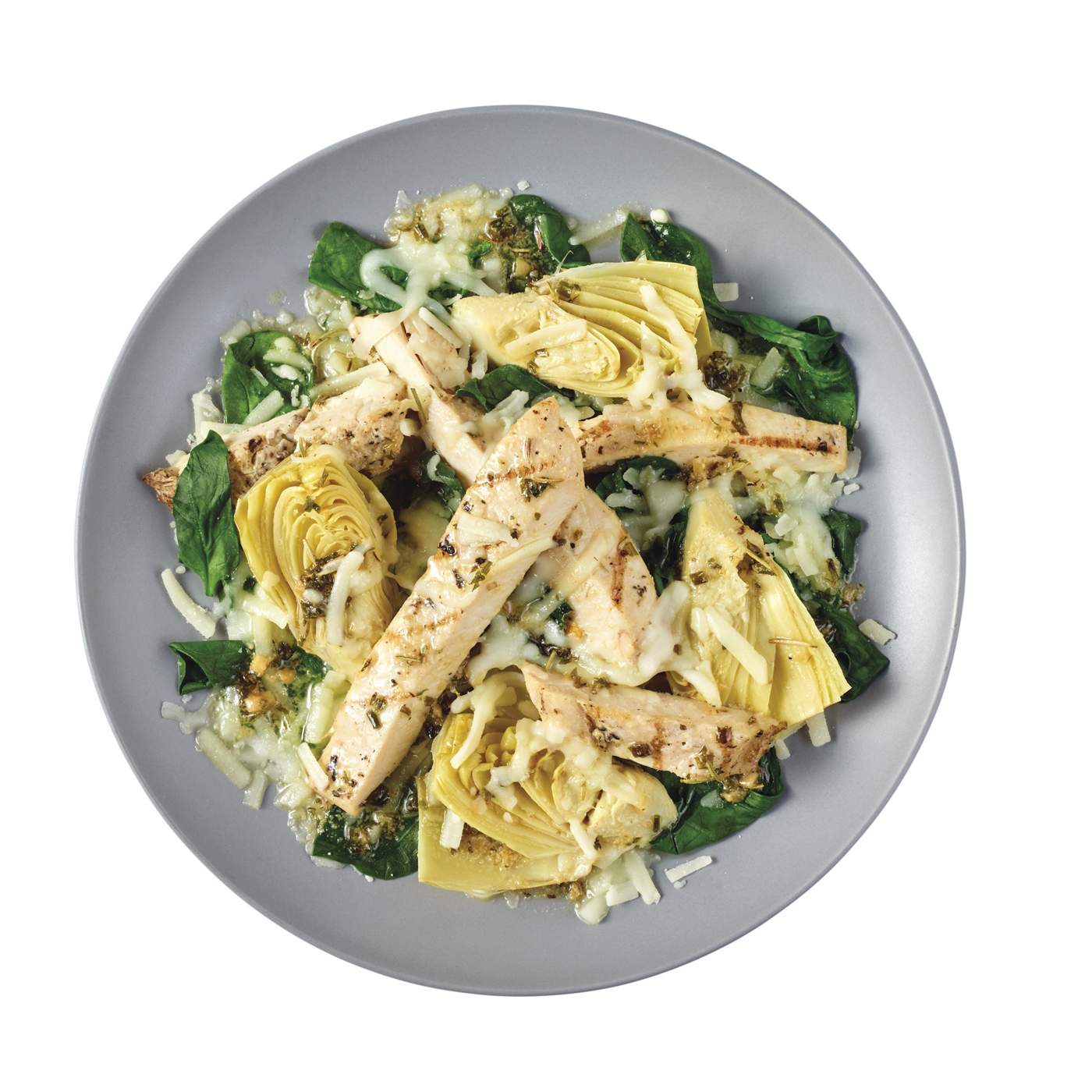 Meal Simple by H-E-B Low-Carb Lifestyle Spinach & Artichoke Chicken Bowl; image 3 of 3