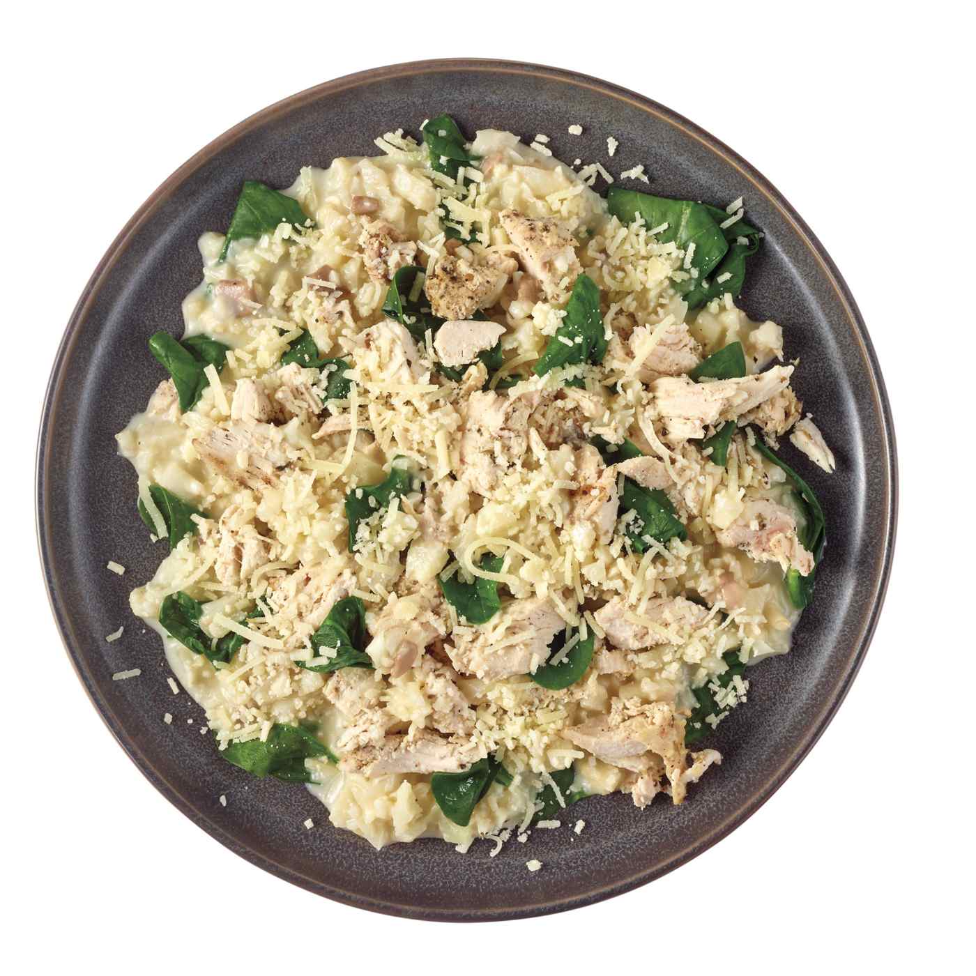 Meal Simple by H-E-B Low-Carb Lifestyle Italian-Style Chicken & Cauliflower Risotto Bowl; image 2 of 3