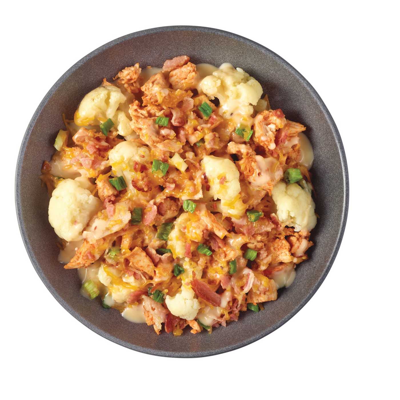 Meal Simple by H-E-B Low-Carb Lifestyle BBQ Chicken & Loaded Cauliflower Bowl; image 2 of 2