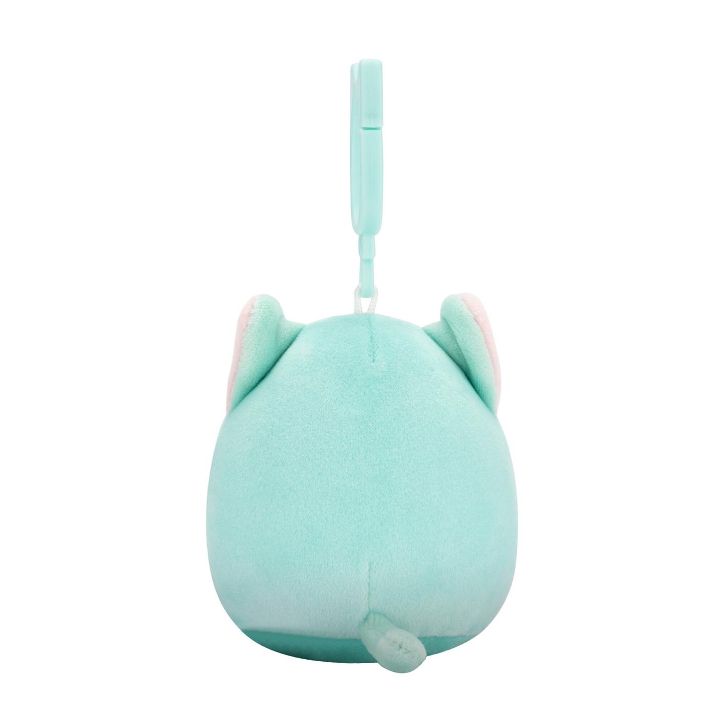 Squishmallows Siamese Cat Valentine's Plush Clip; image 4 of 4