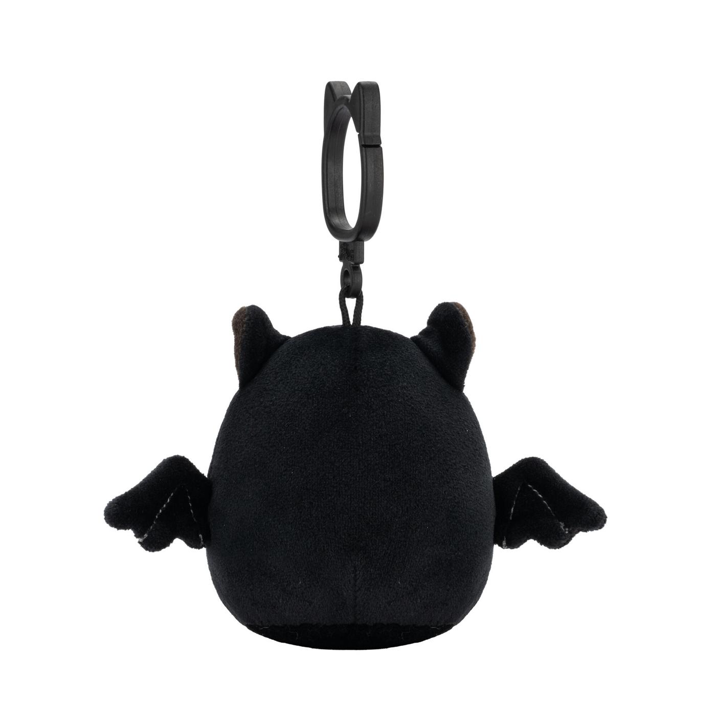 Squishmallows Black Bat Valentine's Plush Clip; image 3 of 4