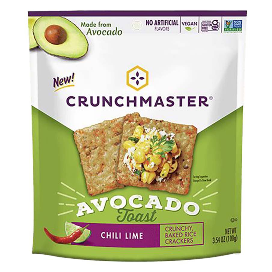 Crunchmaster Avocado Toast Crackers - Chili Lime - Shop Crackers ...