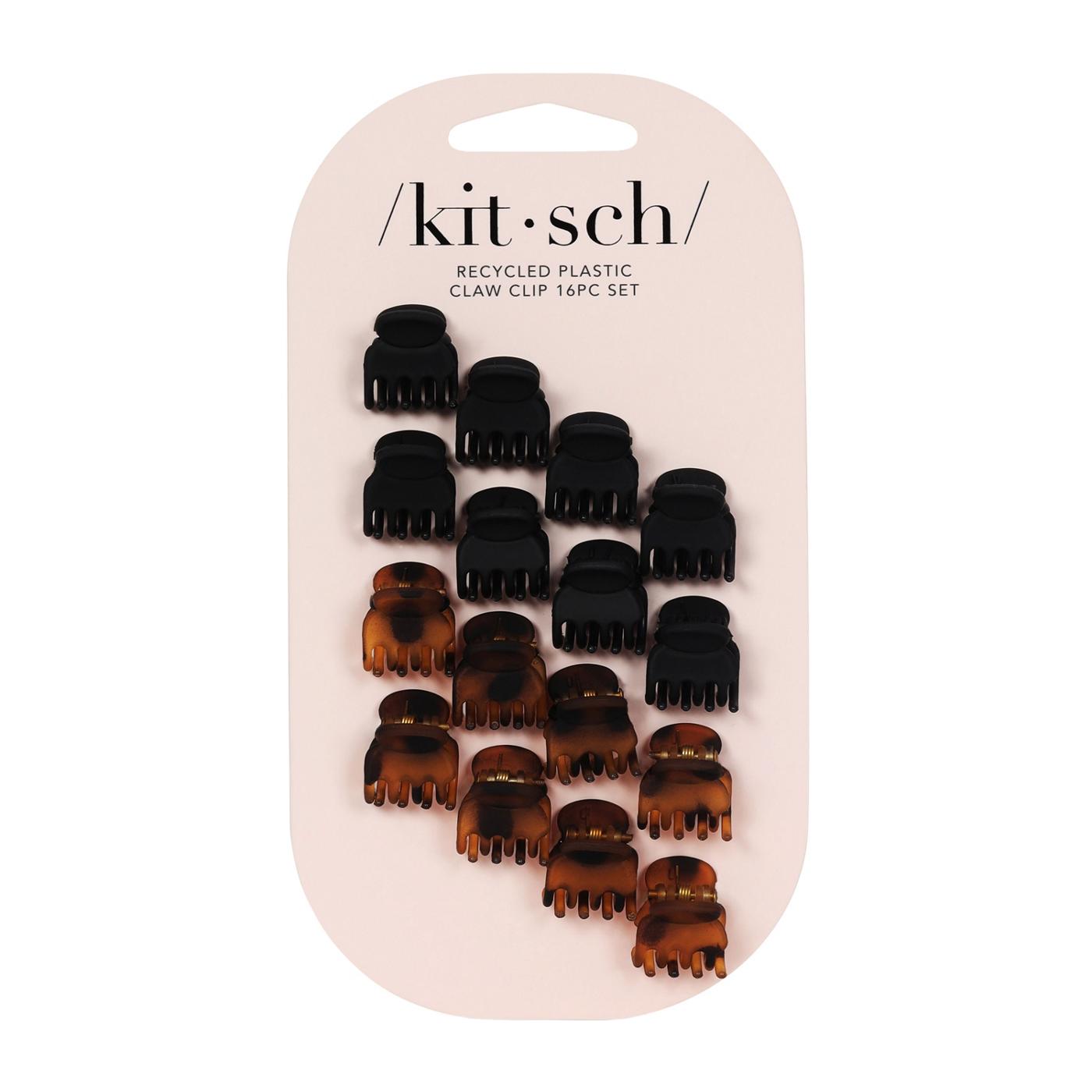 Kitsch Mini Claw Clips - Black & Tort; image 1 of 2