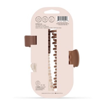 Kitsch Assorted Claw Clip Set - Neutral
