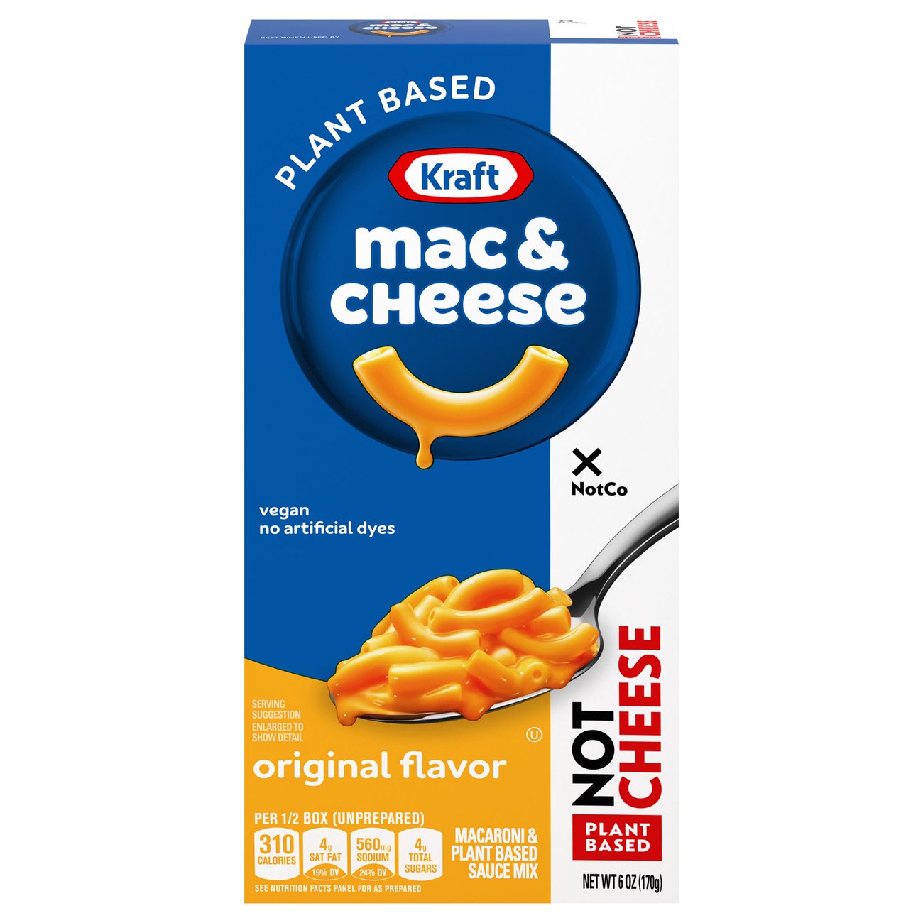 Kraft Plant Based The Cheesiest Original Macaroni & Cheese - Shop ...