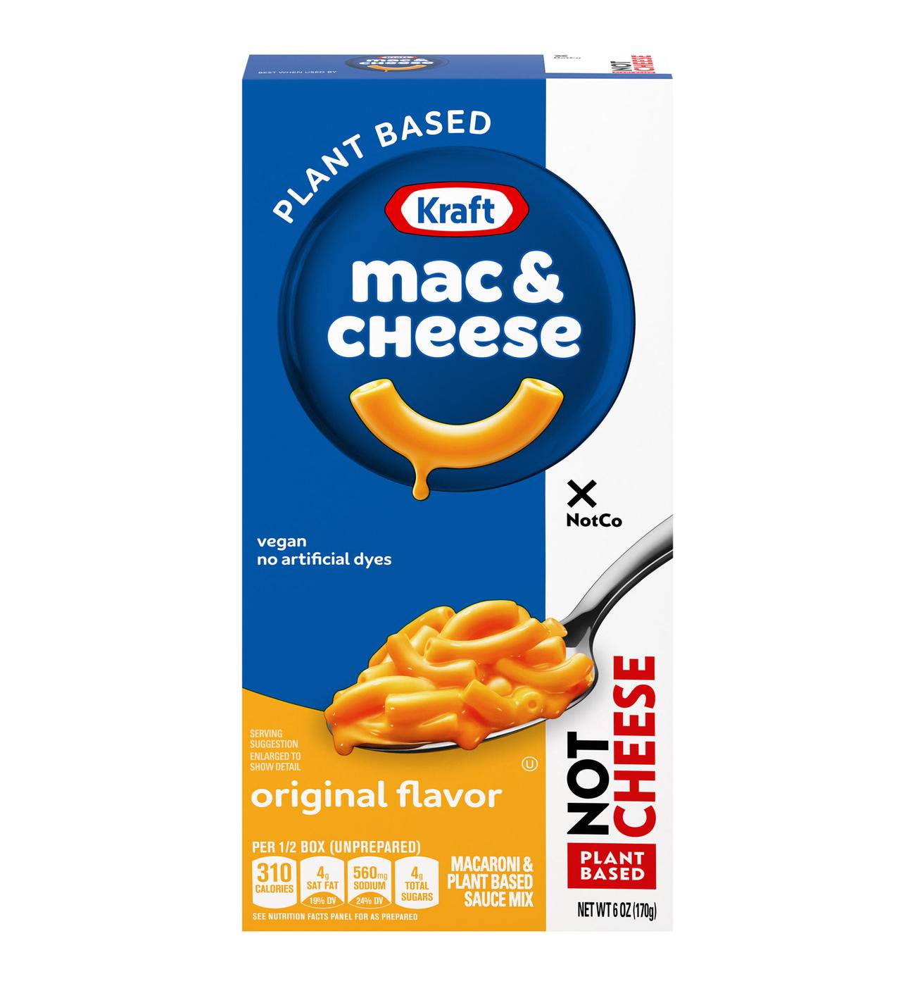 Kraft Plant Based The Cheesiest Original Macaroni & Cheese ; image 1 of 6