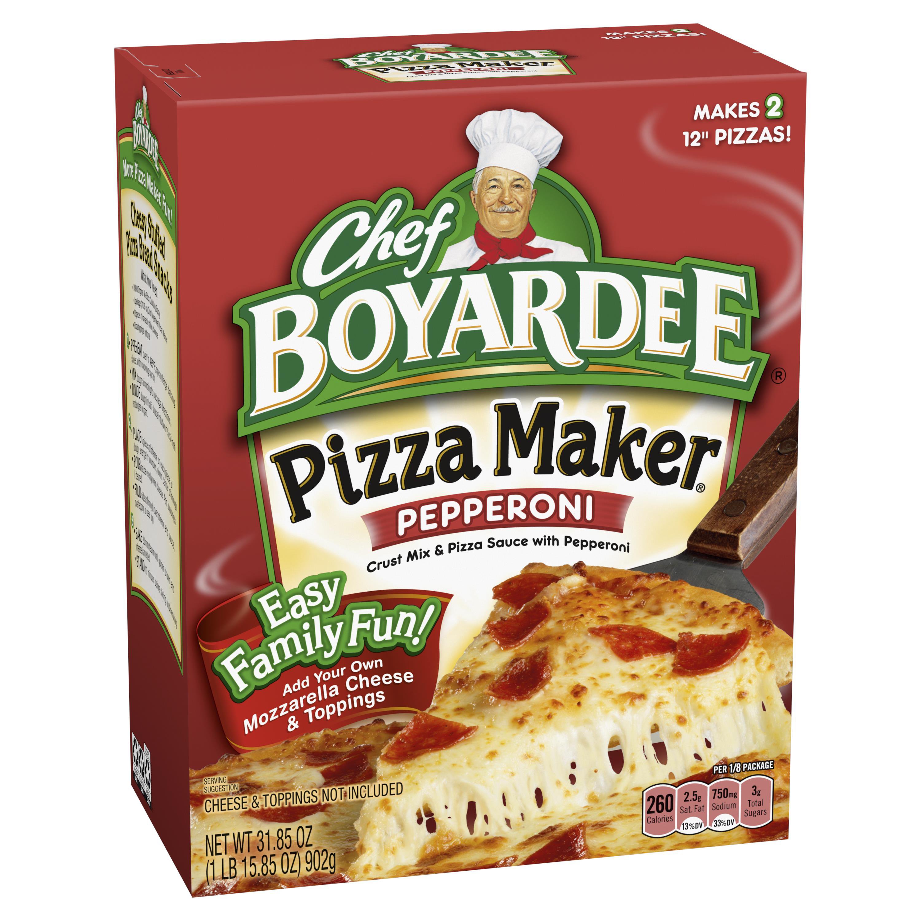 Chef Boyardee Pizza Maker Pepperoni - Shop Pizza crusts at H-E-B