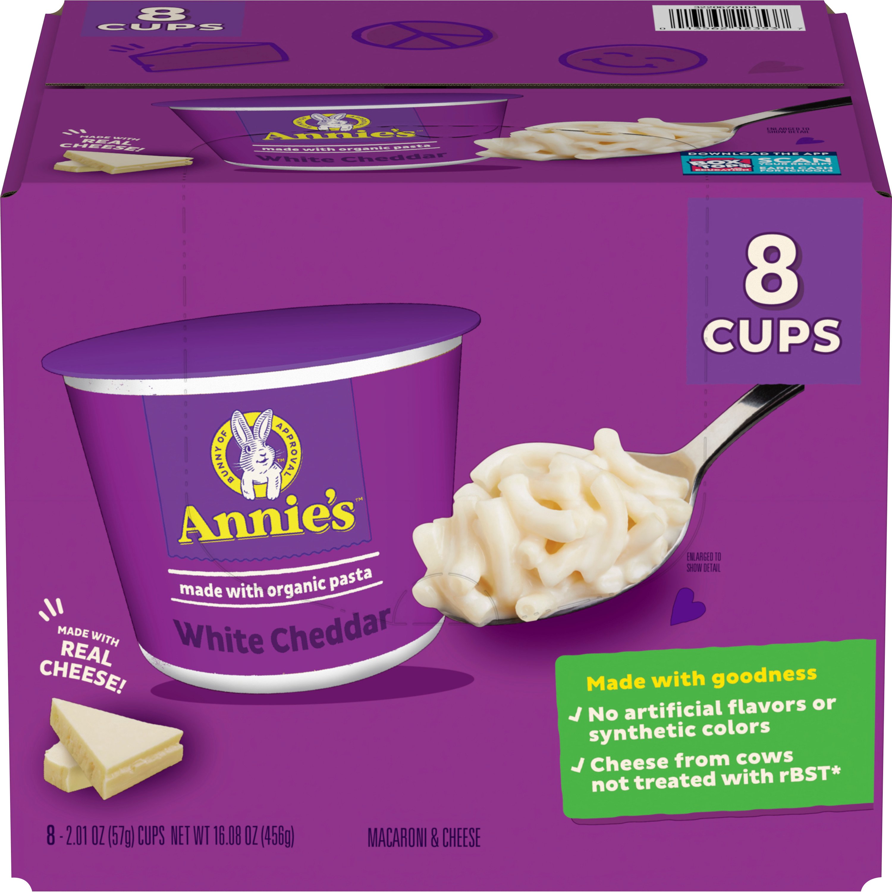 Annie's White Cheddar Macaroni Cheese Cups Shop Pantry meals