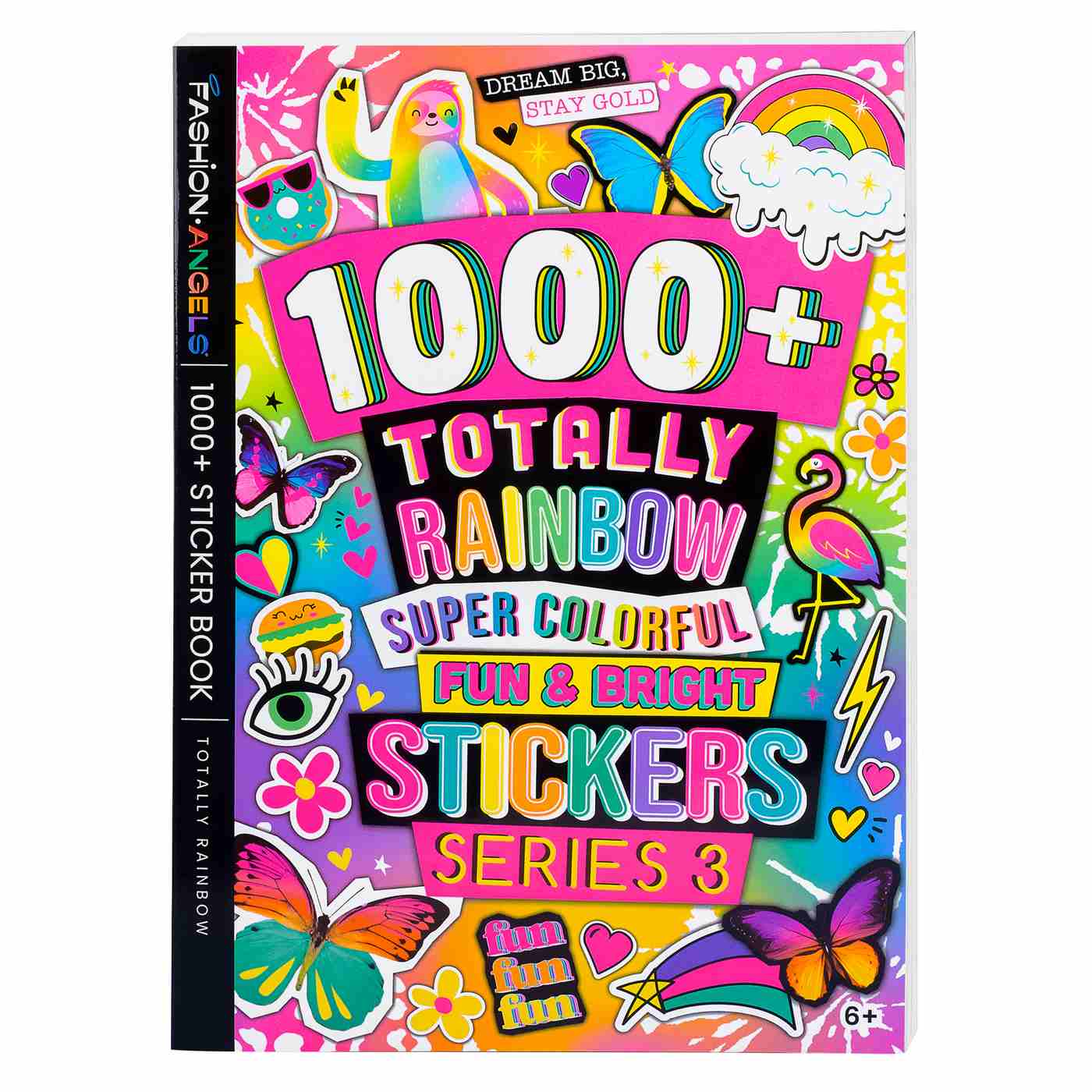 Fashion Angels 1000+ Totally Rainbow Sticker Book - Series 3; image 1 of 8