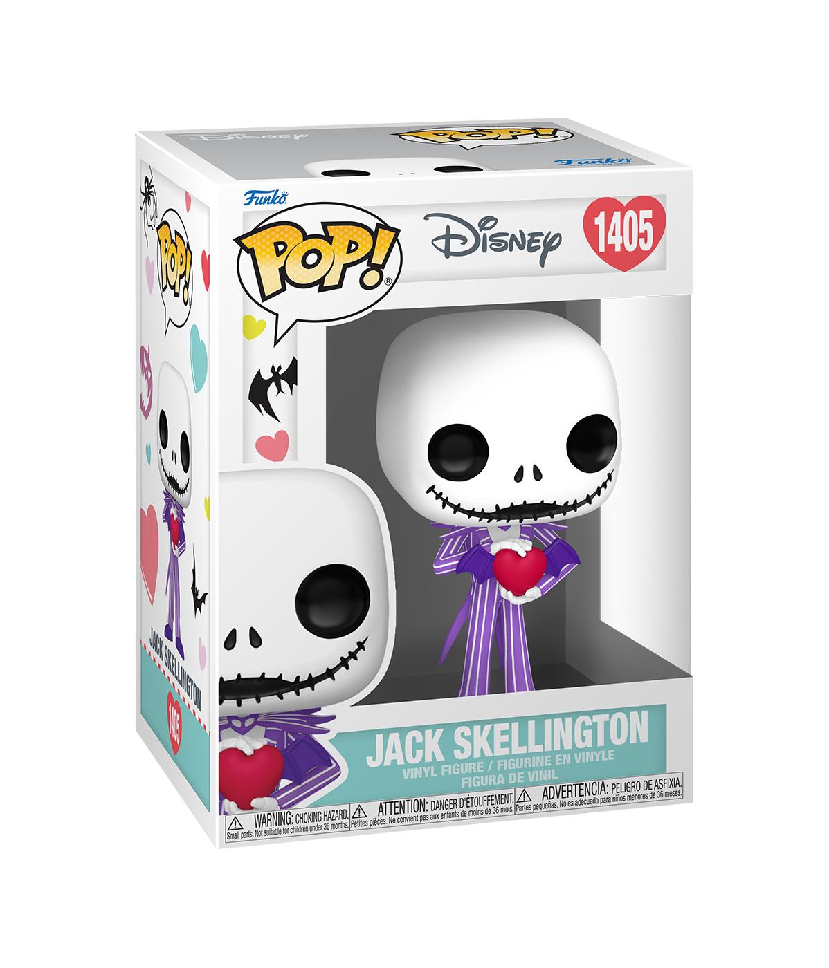 Funko Pop! Jack Skellington with Heart Valentine's Vinyl Figure; image 2 of 2