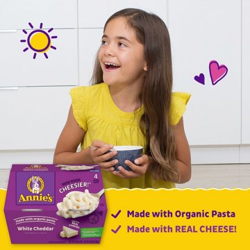 Annie's White Cheddar Macaroni & Cheese Cups