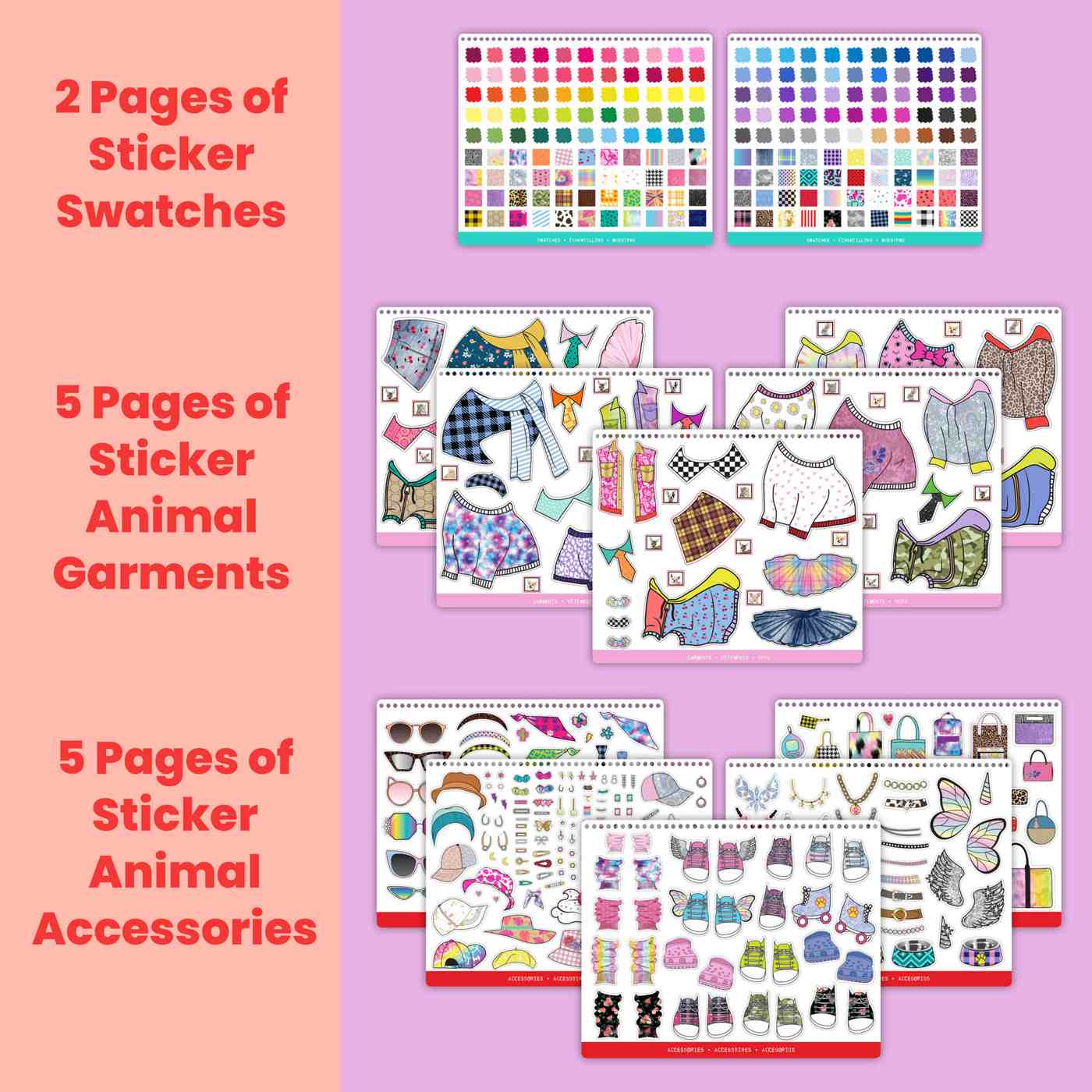 Fashion Angels Pet Fashion Sticker Stylist Set; image 5 of 7