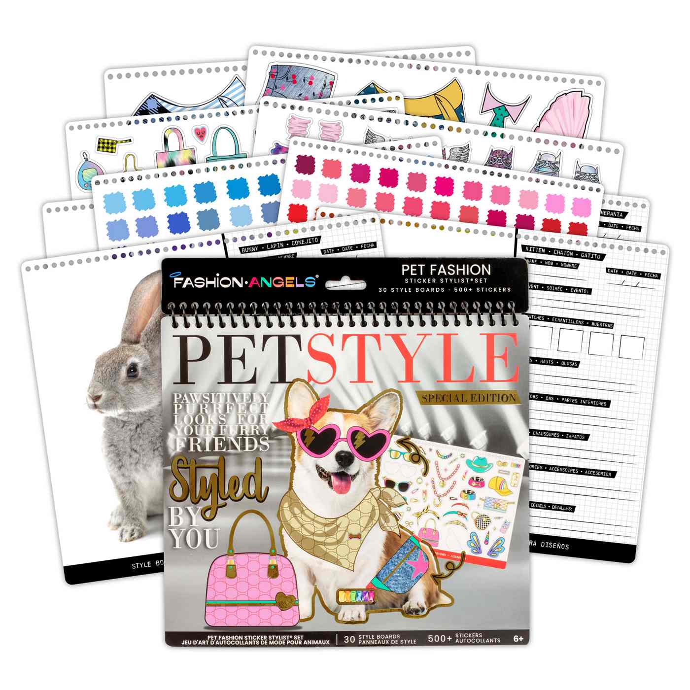 Fashion Angels Pet Fashion Sticker Stylist Set; image 7 of 7