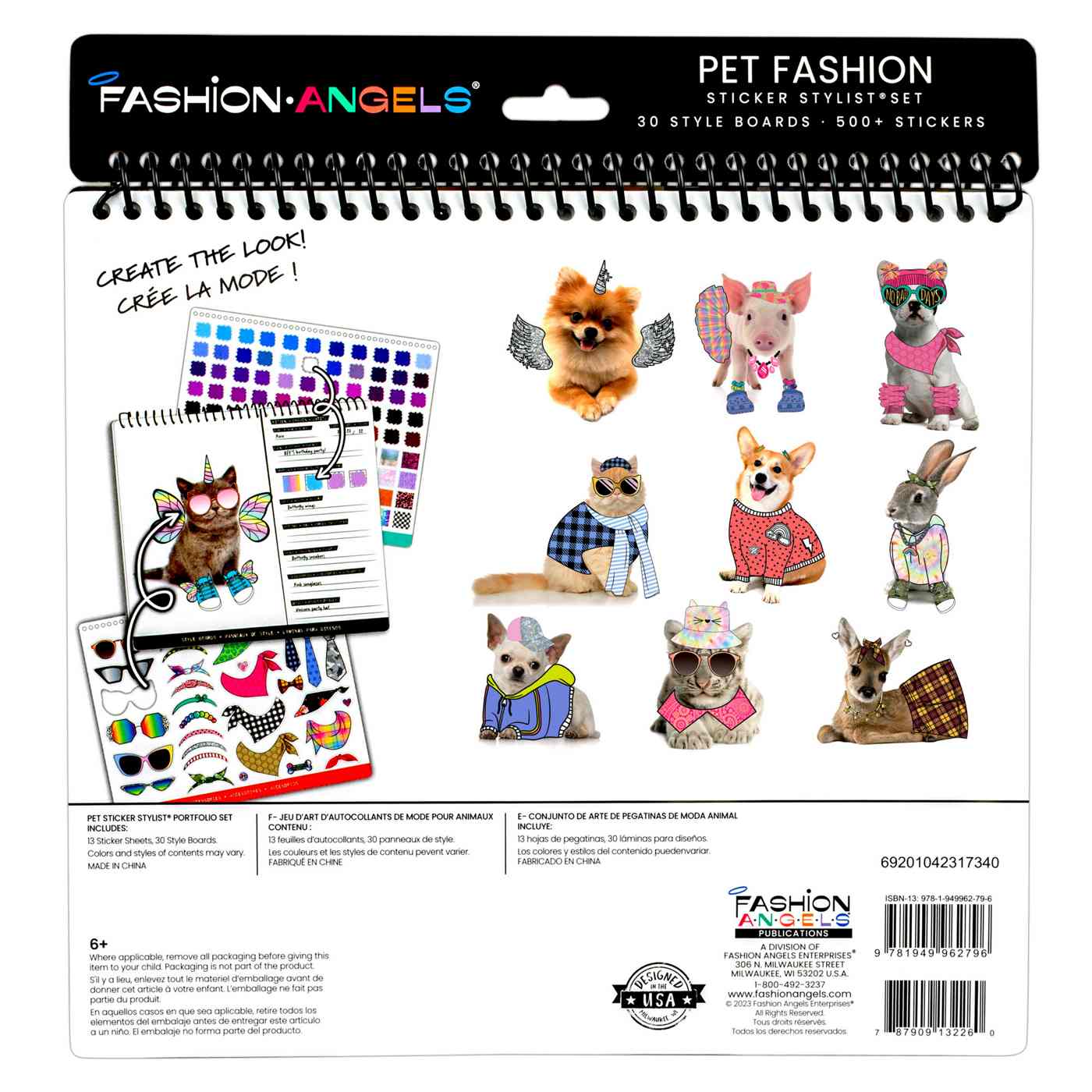 Fashion Angels Pet Fashion Sticker Stylist Set; image 9 of 9