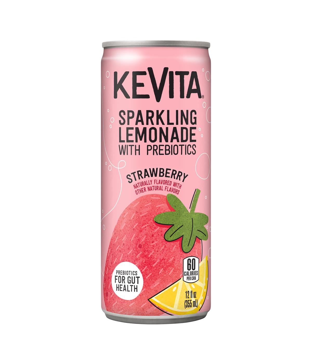 KeVita Strawberry Lemonade with Prebiotics; image 1 of 4