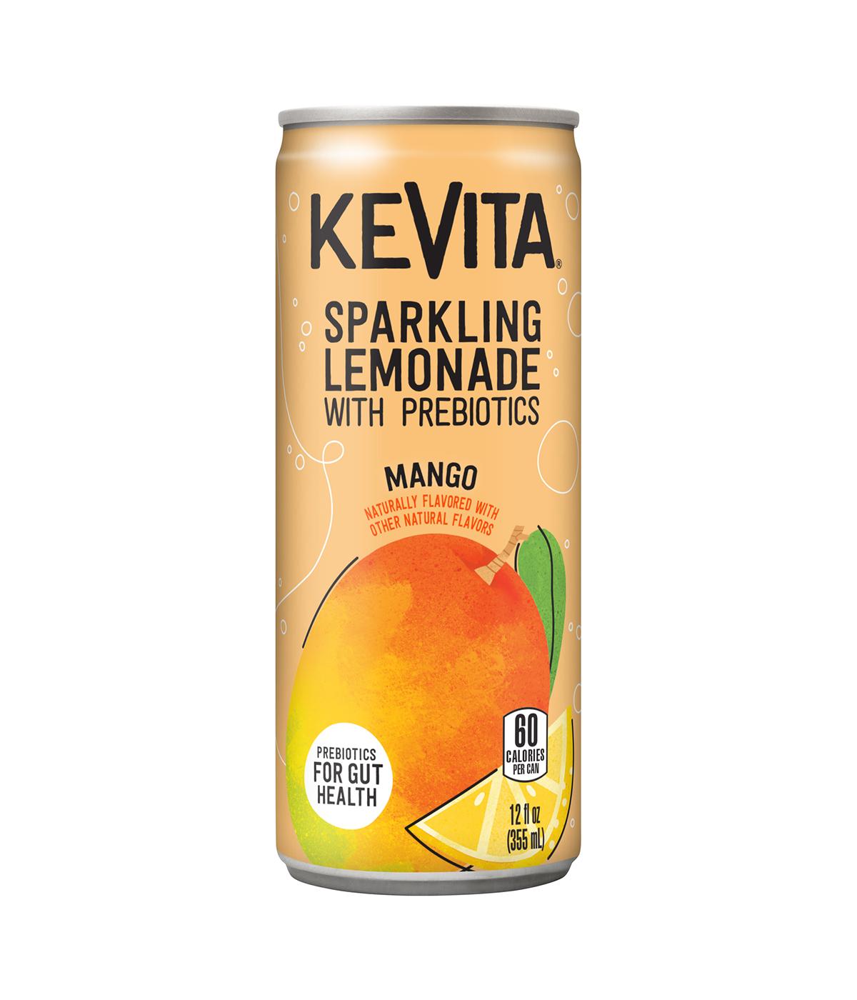 KeVita Mango Sparkling Lemonade with Prebiotics ; image 1 of 4