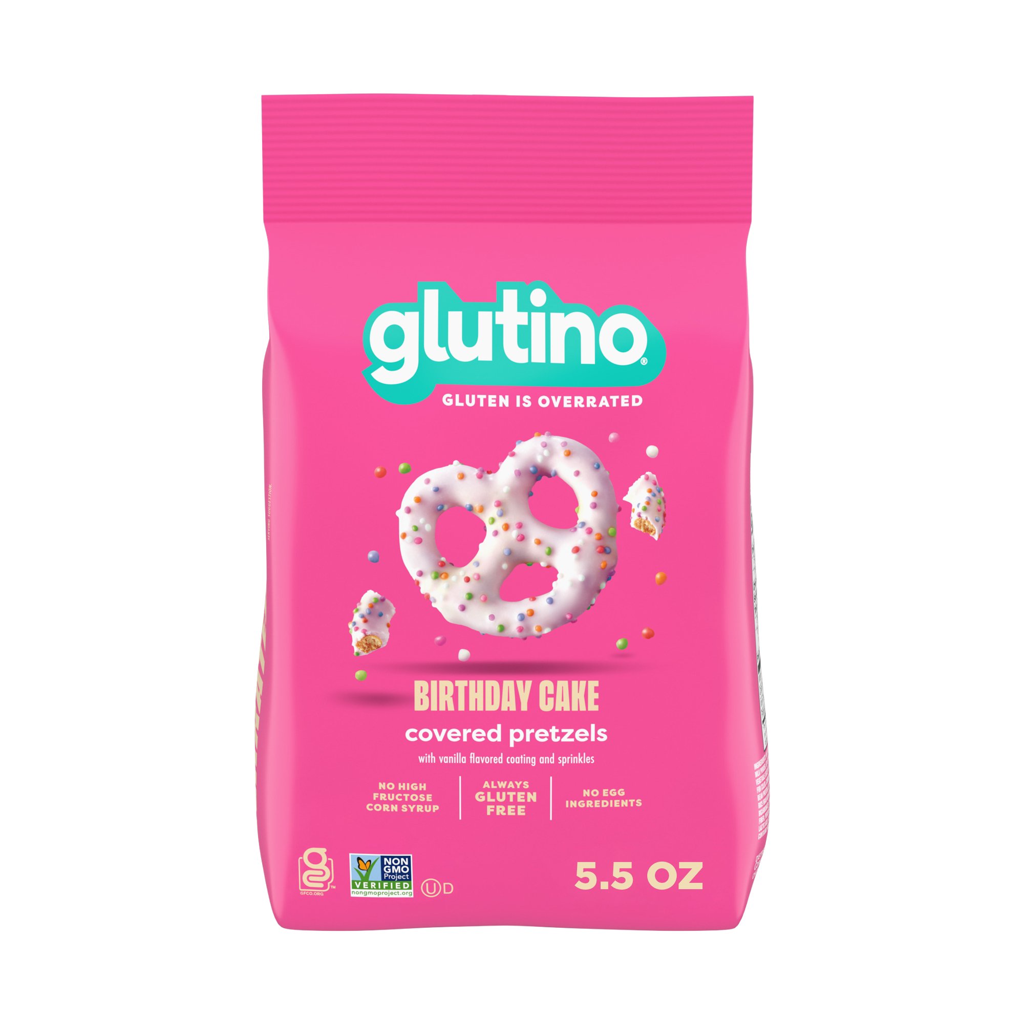 Glutino Gluten Free Birthday Cake Pretzel Twists - Shop Chips at H-E-B