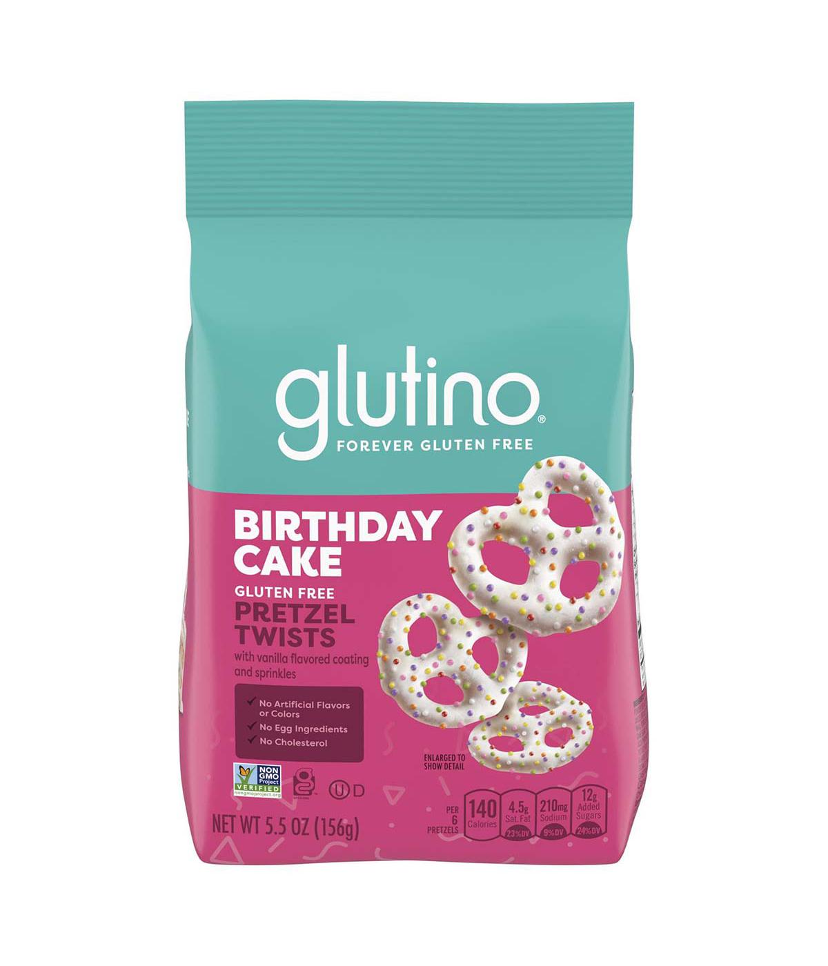 Glutino Gluten Free Birthday Cake Pretzel Twists; image 1 of 4