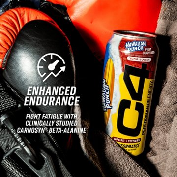 C4 Performance Zero Sugar Energy Drink - Hawaiian Punch