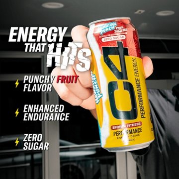 C4 Performance Zero Sugar Energy Drink - Hawaiian Punch
