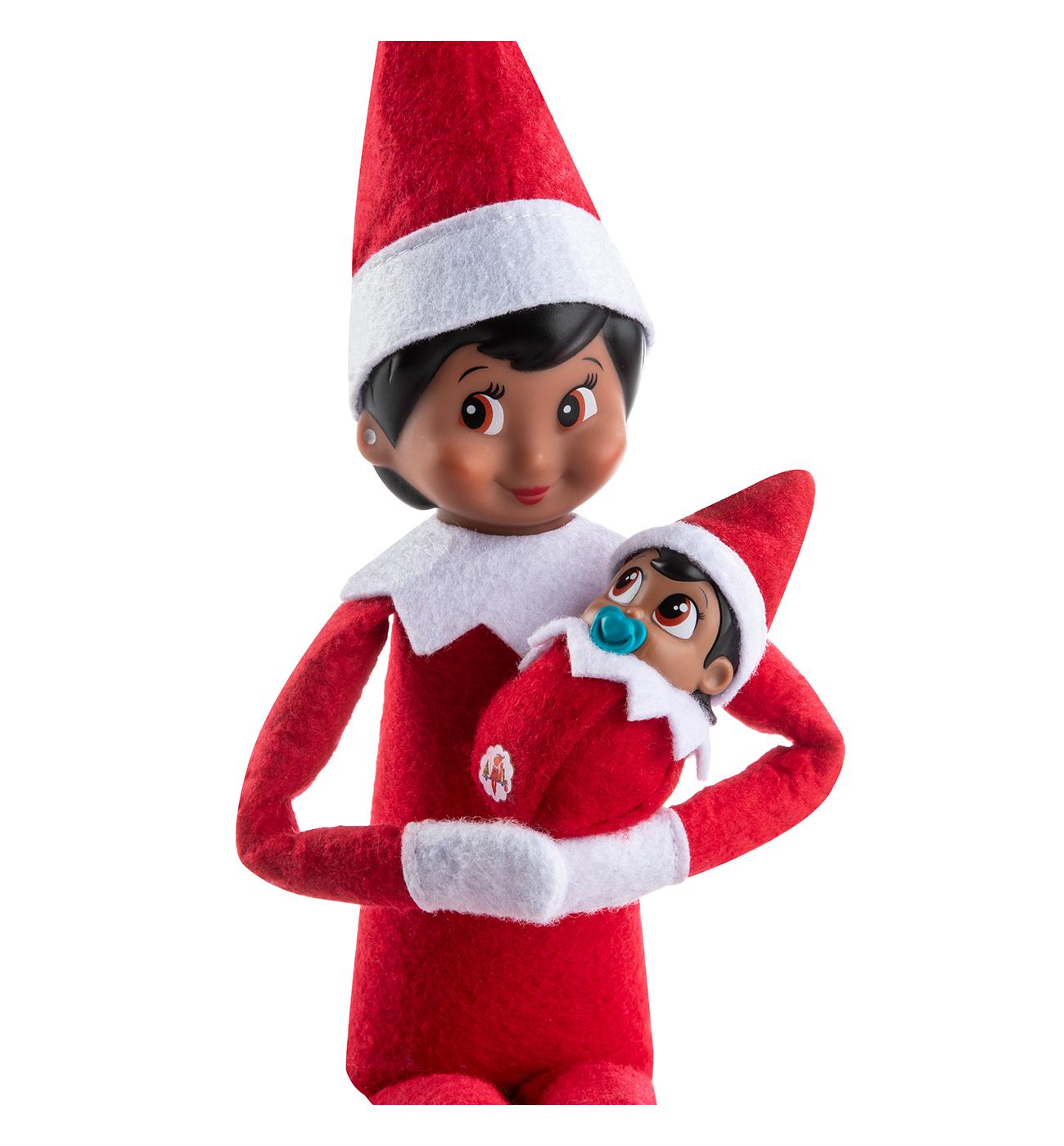 Elf on the Shelf Frost Pips Mini Blooms Baby Elf - Girl with Brown Eyes ...