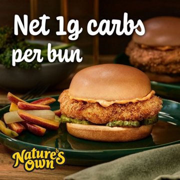 Nature's Own Keto Burger Buns, 8 ct