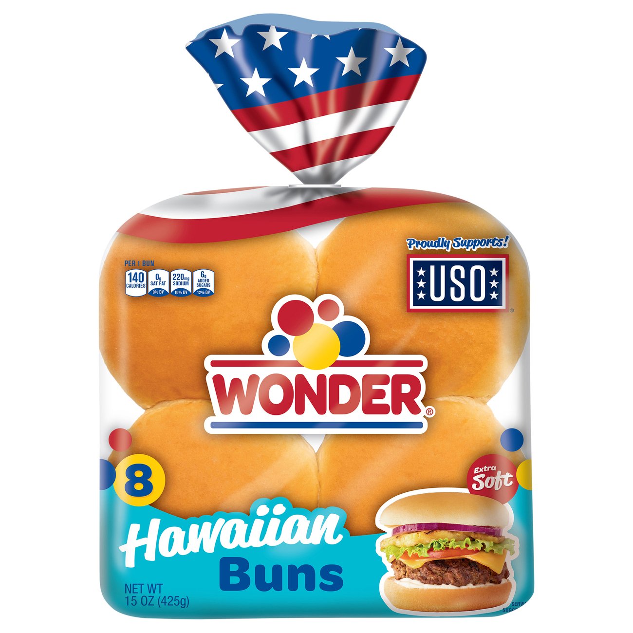 Wonder Hawaiian Buns - Shop Buns & rolls at H-E-B