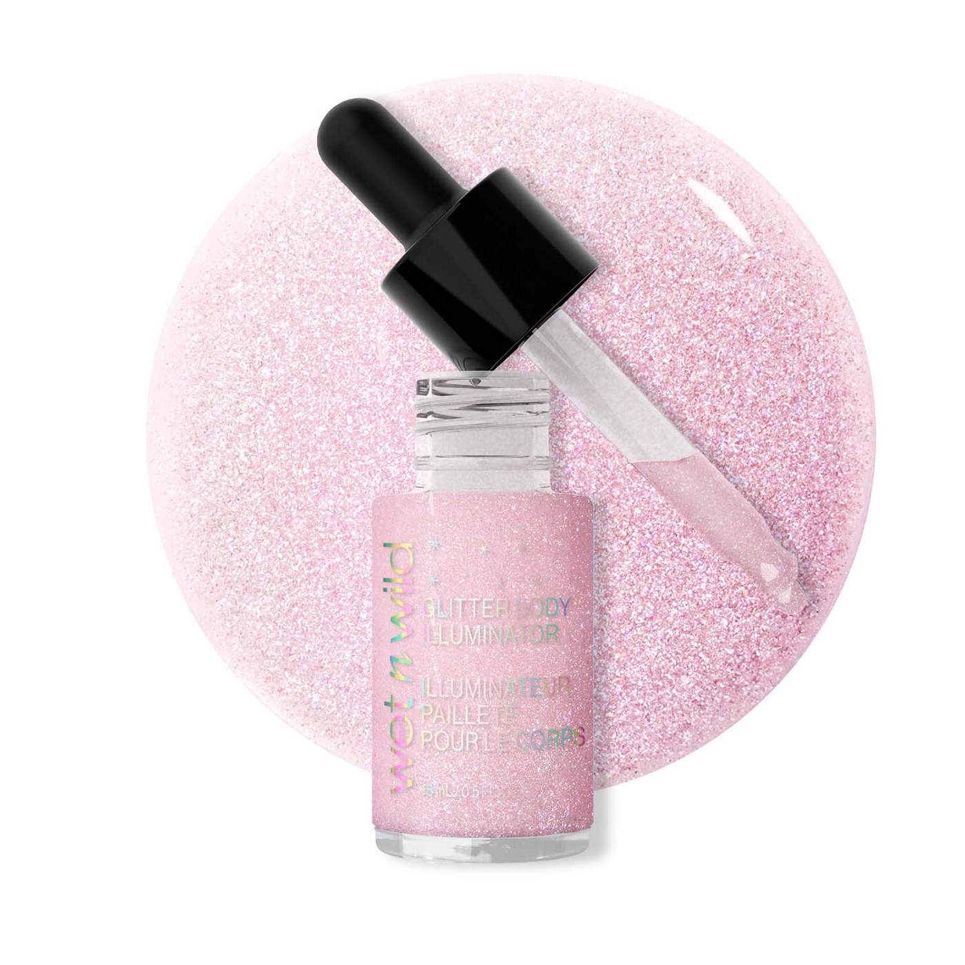 Wet n Wild Glow Body Glitter Illuminator - Pink Sorcery; image 2 of 4