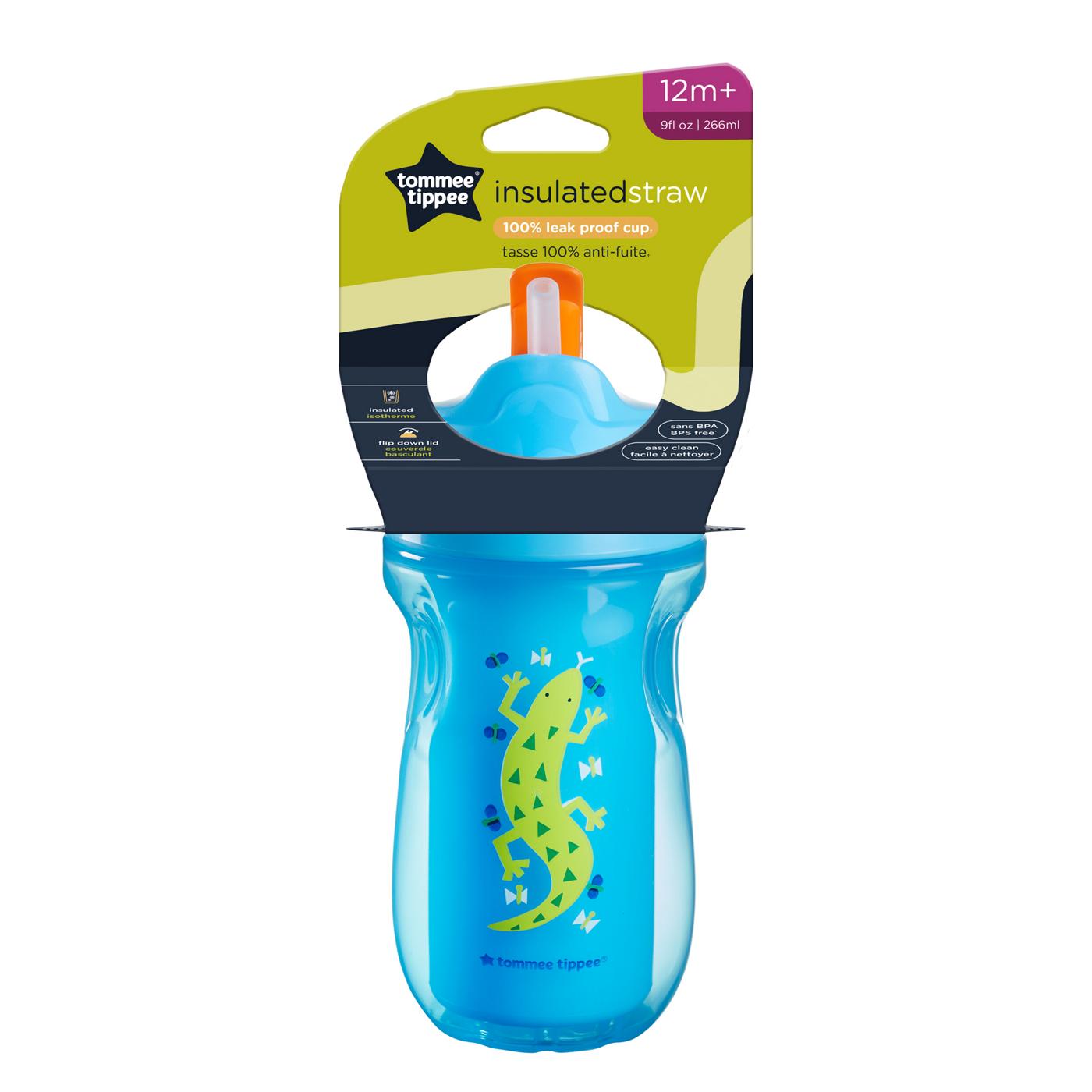 Tommee Tippee Insulated Straw Cup - Assorted Colors; image 1 of 4