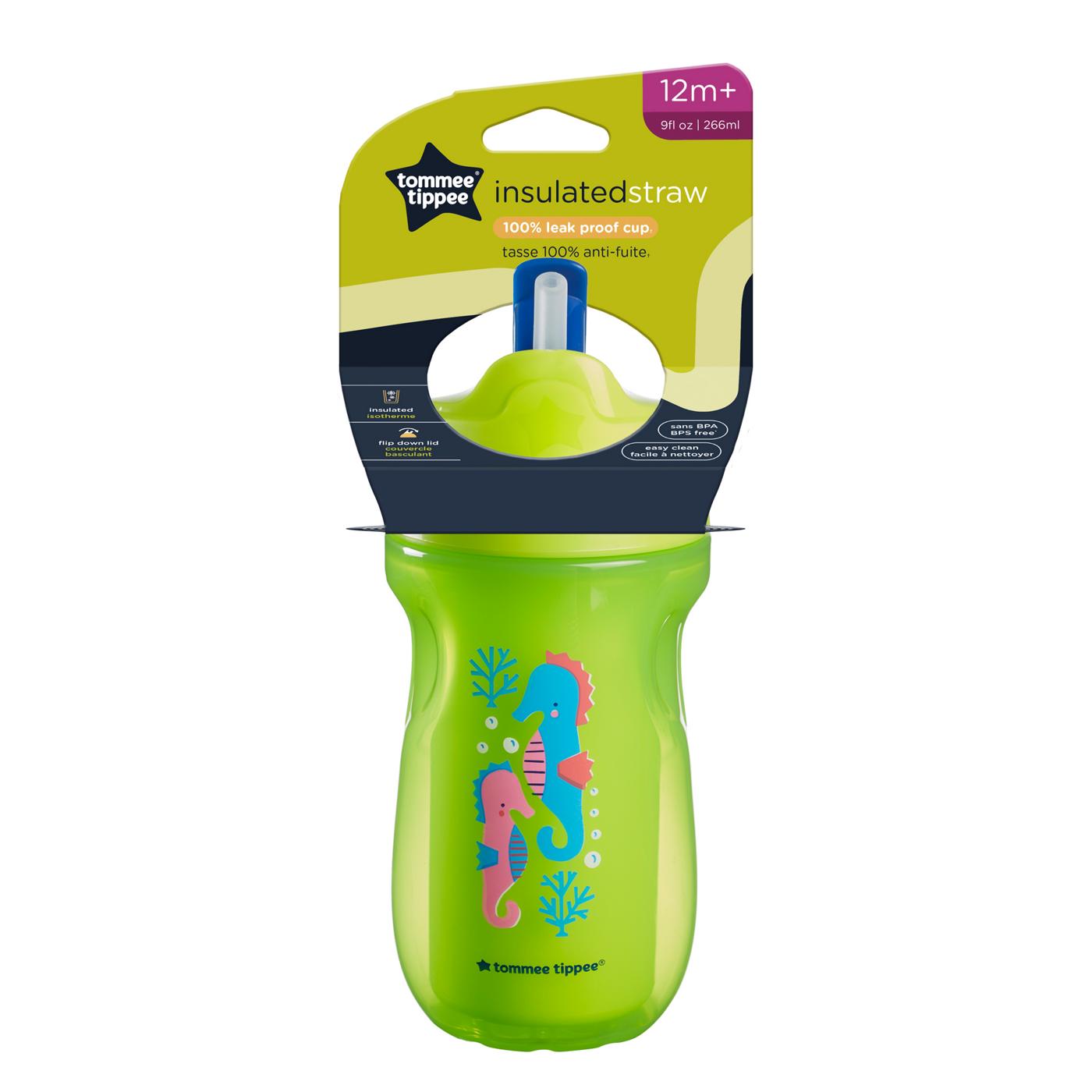 Tommee Tippee Insulated Straw Cup - Assorted Colors; image 4 of 4